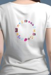 t-shirt biały